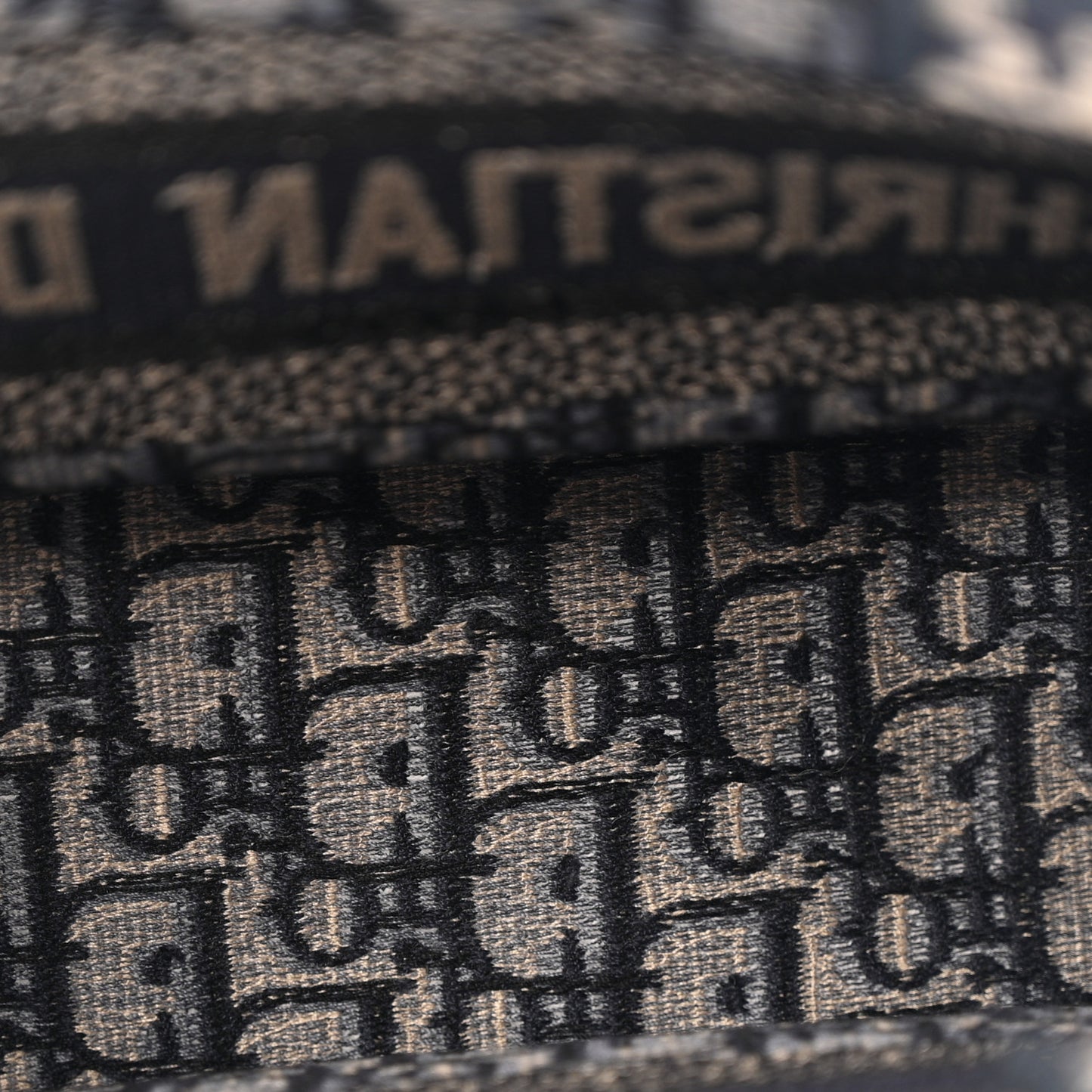 Oblique Small Book Tote Blue Multicolor