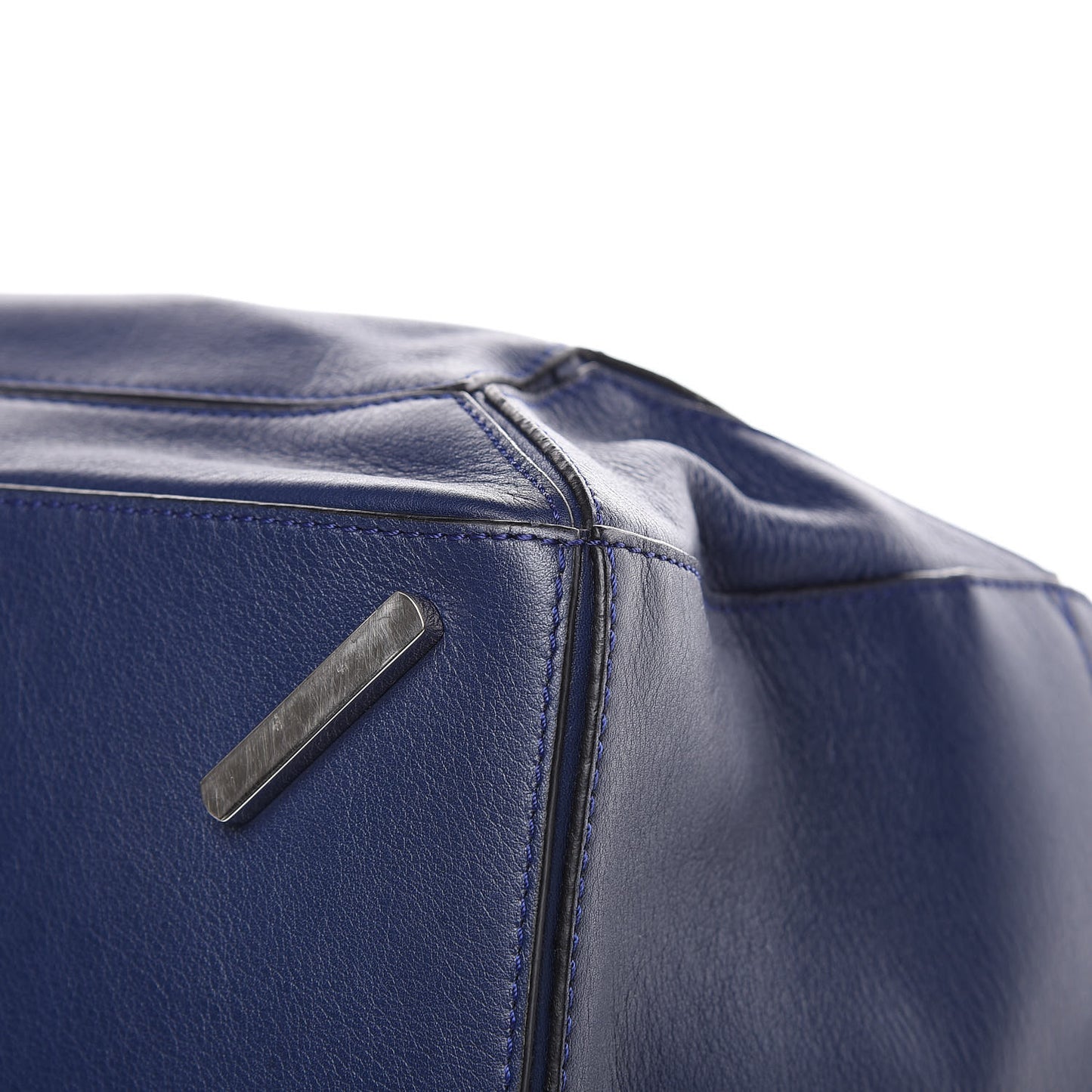 Calfskin XL Puzzle Bag Deep Blue