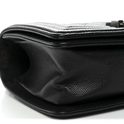 Chanel Caviar Quilted Small Boy Flap Black 9 of 10