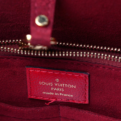 Louis Vuitton Calfskin Monogram Kimono Tote Cherry 6 of 9