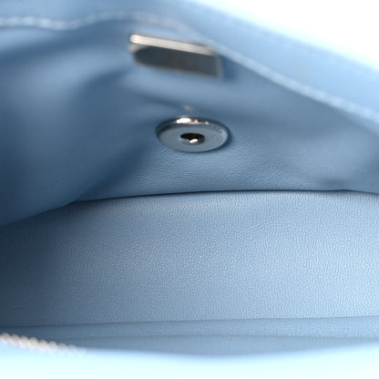 Chanel Denim Strass Evening Flap Bag Blue 4 of 11