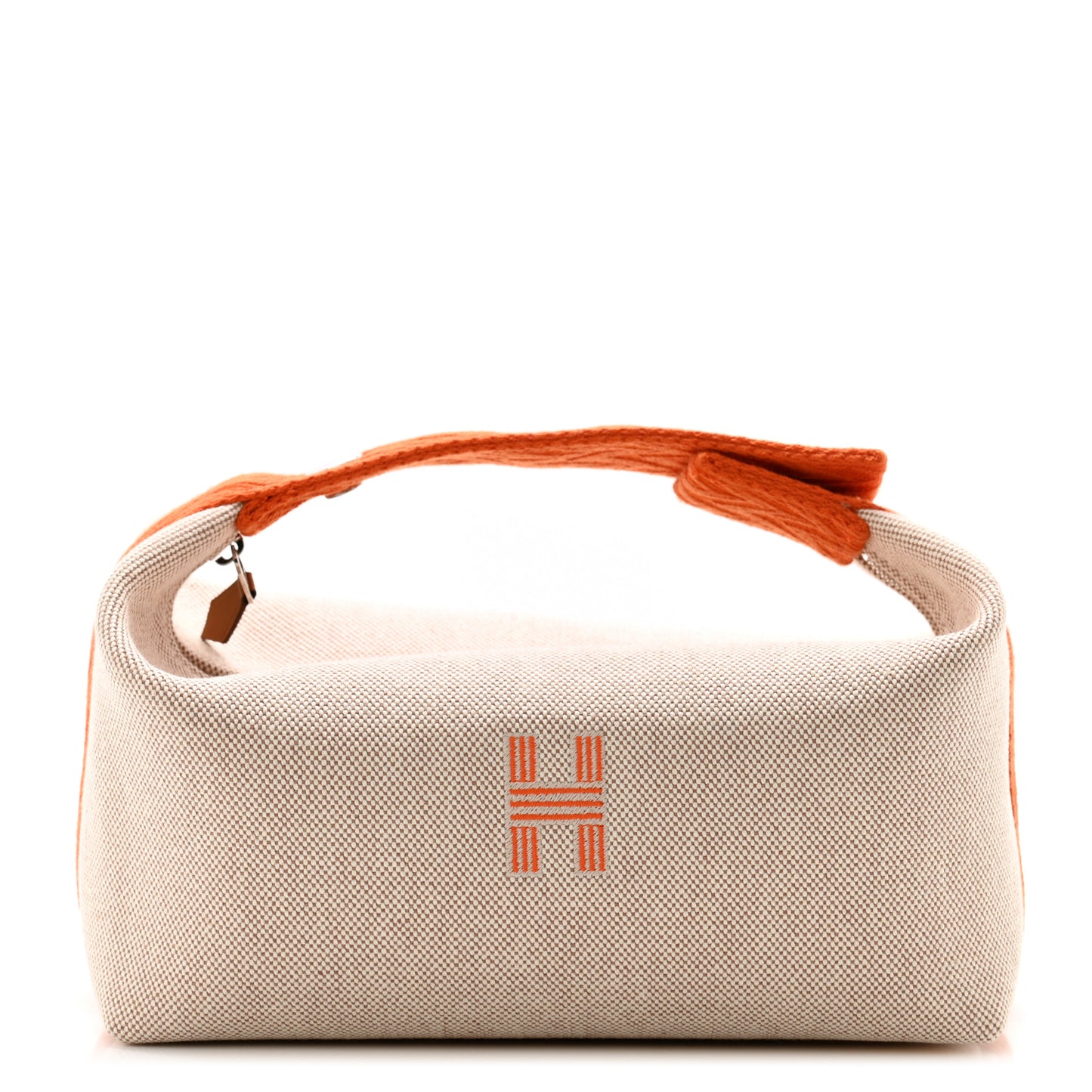 Canvas Small Bride-A-Brac Pouch Natural Orange