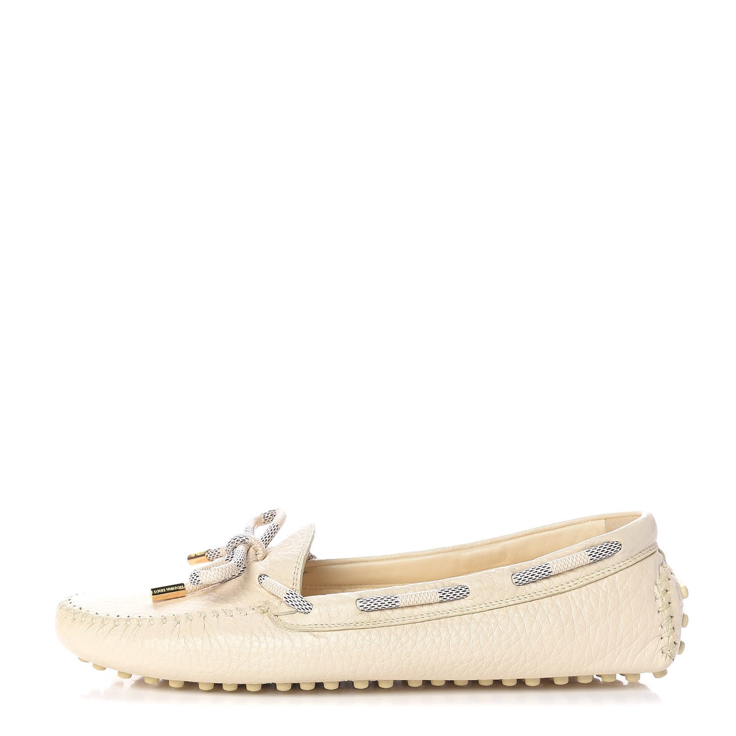 Louis Vuitton Calfskin Damier Azur Gloria Loafers 40 1 of 10