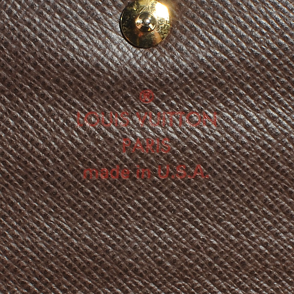 Damier Ebene Sarah Wallet