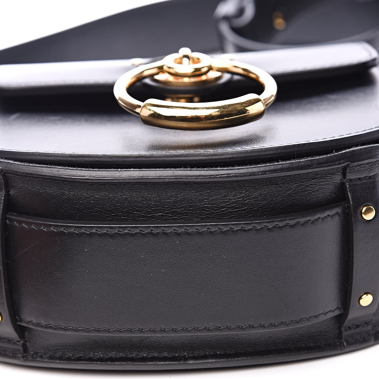 Calfskin Small Tess Bag Black