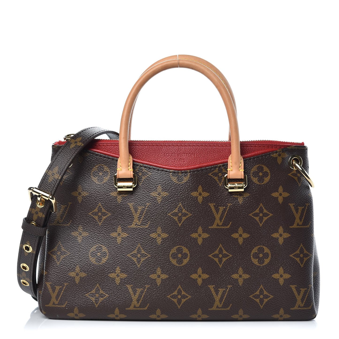 Monogram Pallas BB Cherry