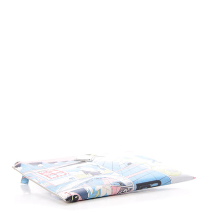Prada X JAMES JEAN Vitello Comics Clutch Azzurro 4 of 7