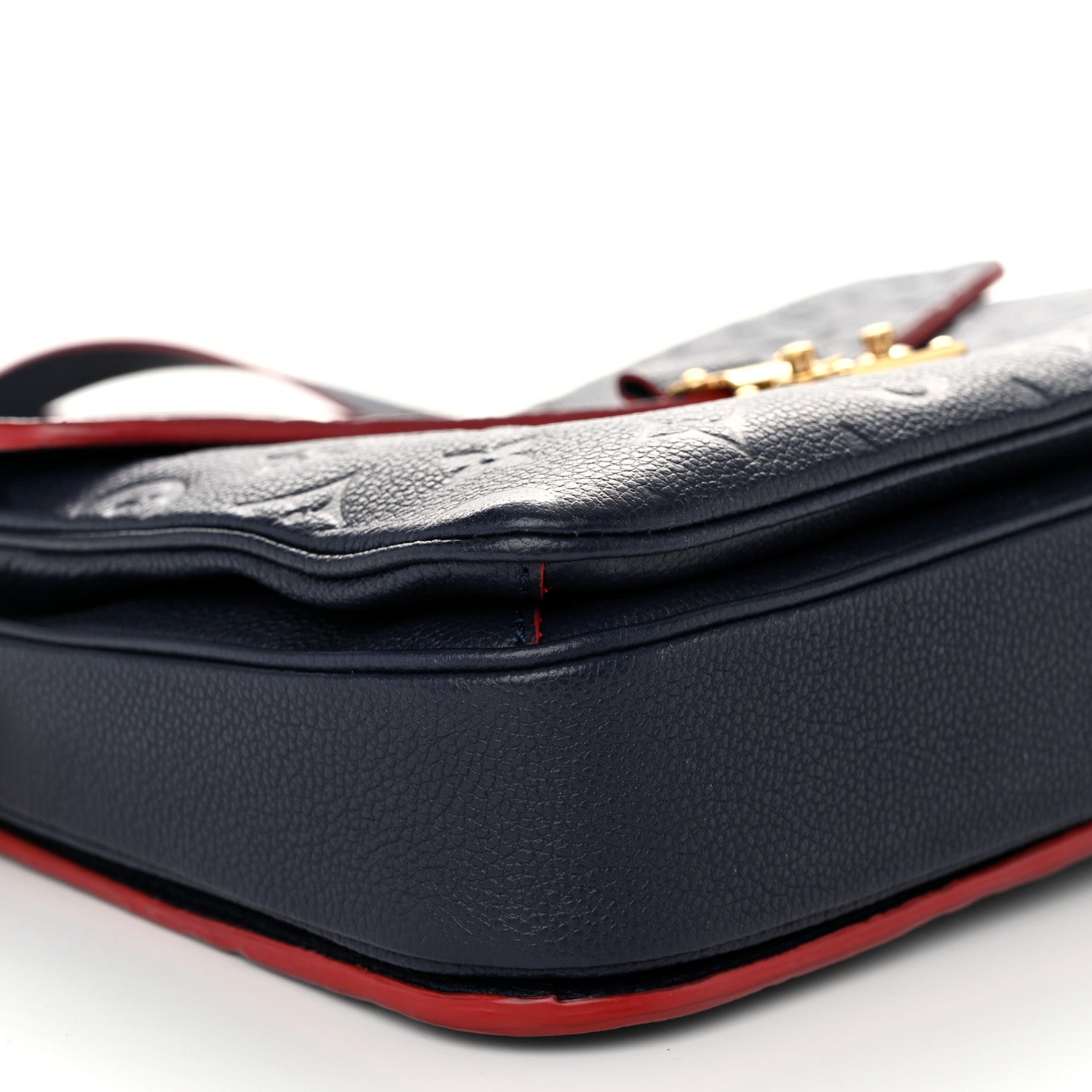 Louis Vuitton Empreinte Pochette Metis Marine Rouge 9 of 10