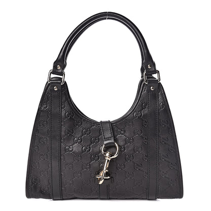 Gucci Guccissima Small Joy Shoulder Bag Black 1 of 11
