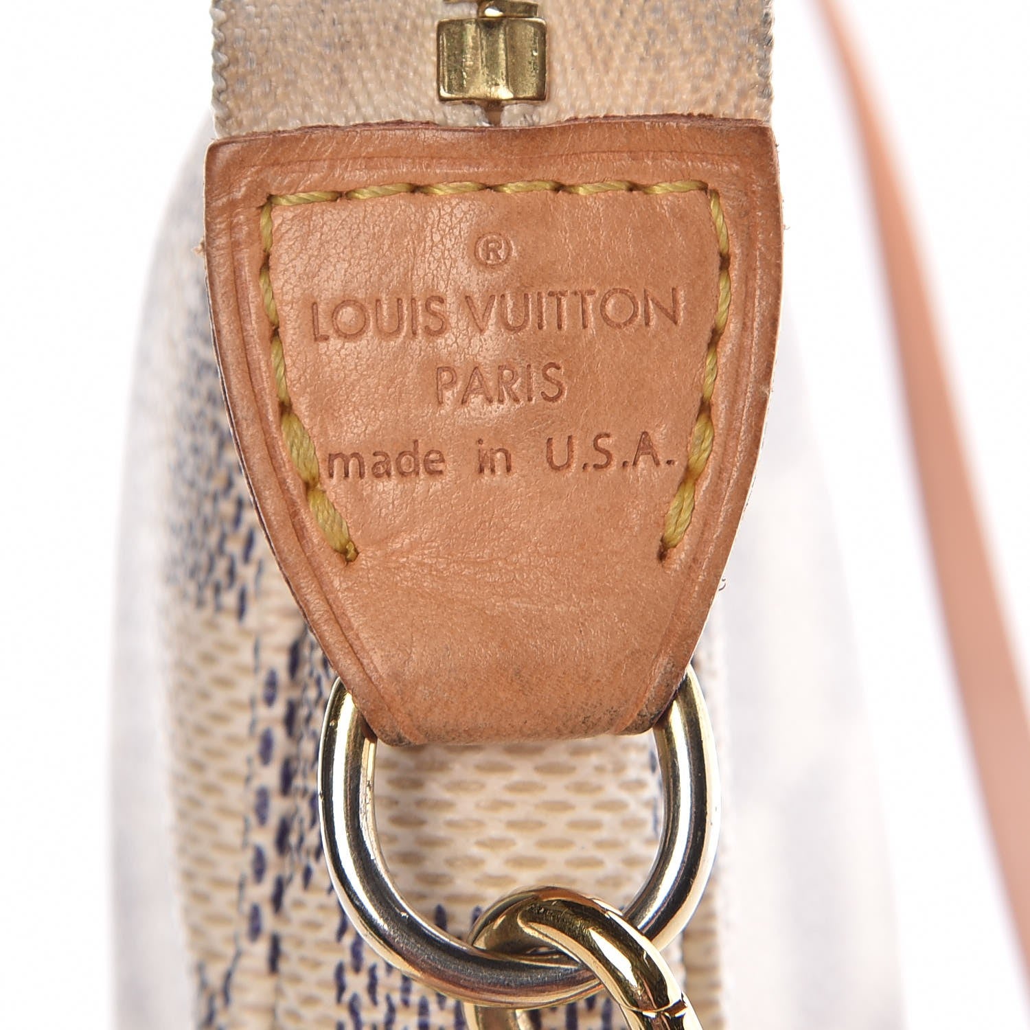 Louis Vuitton Damier Azur Pochette Accessories 7 of 9