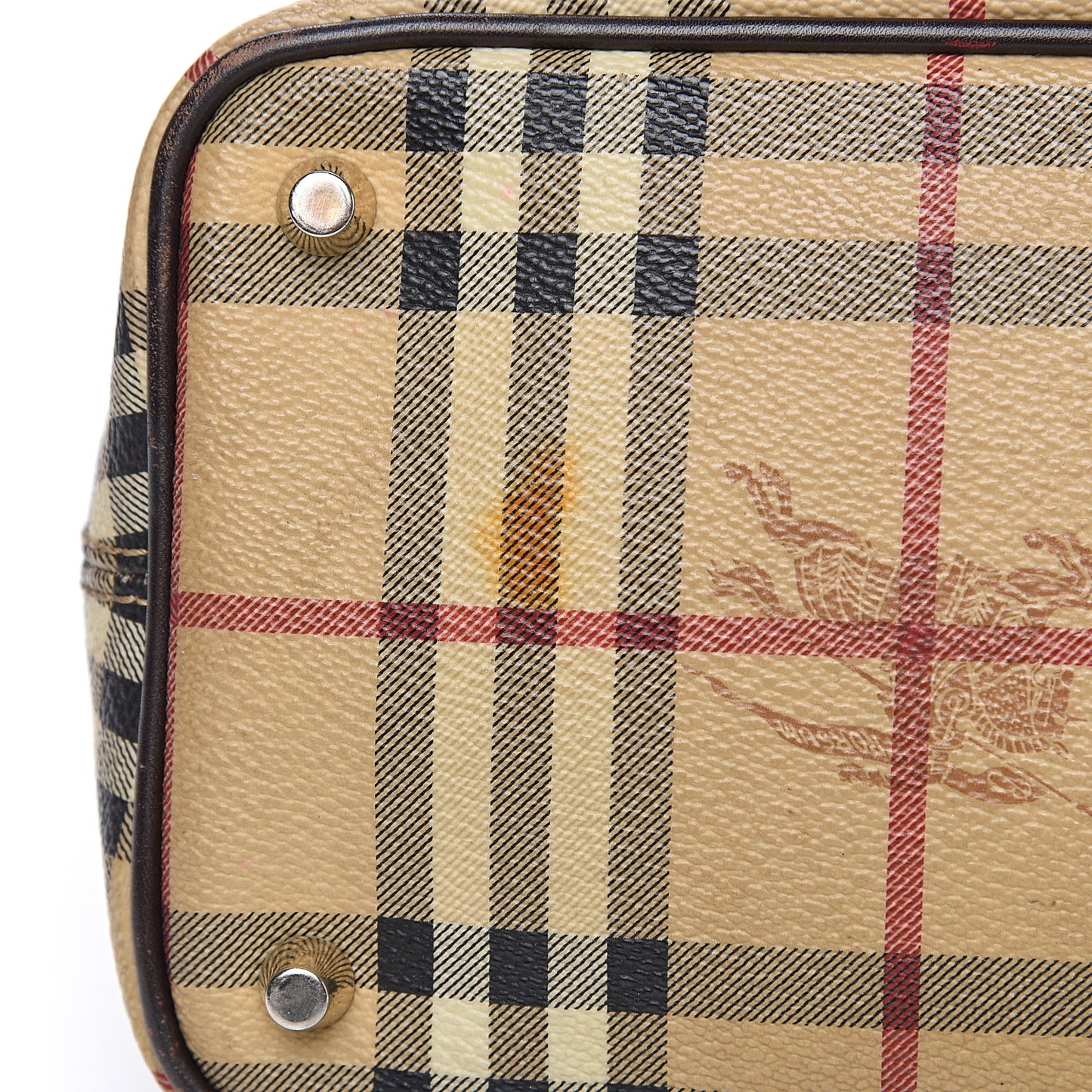 Haymarket Check Medium Regent Tote Chocolate