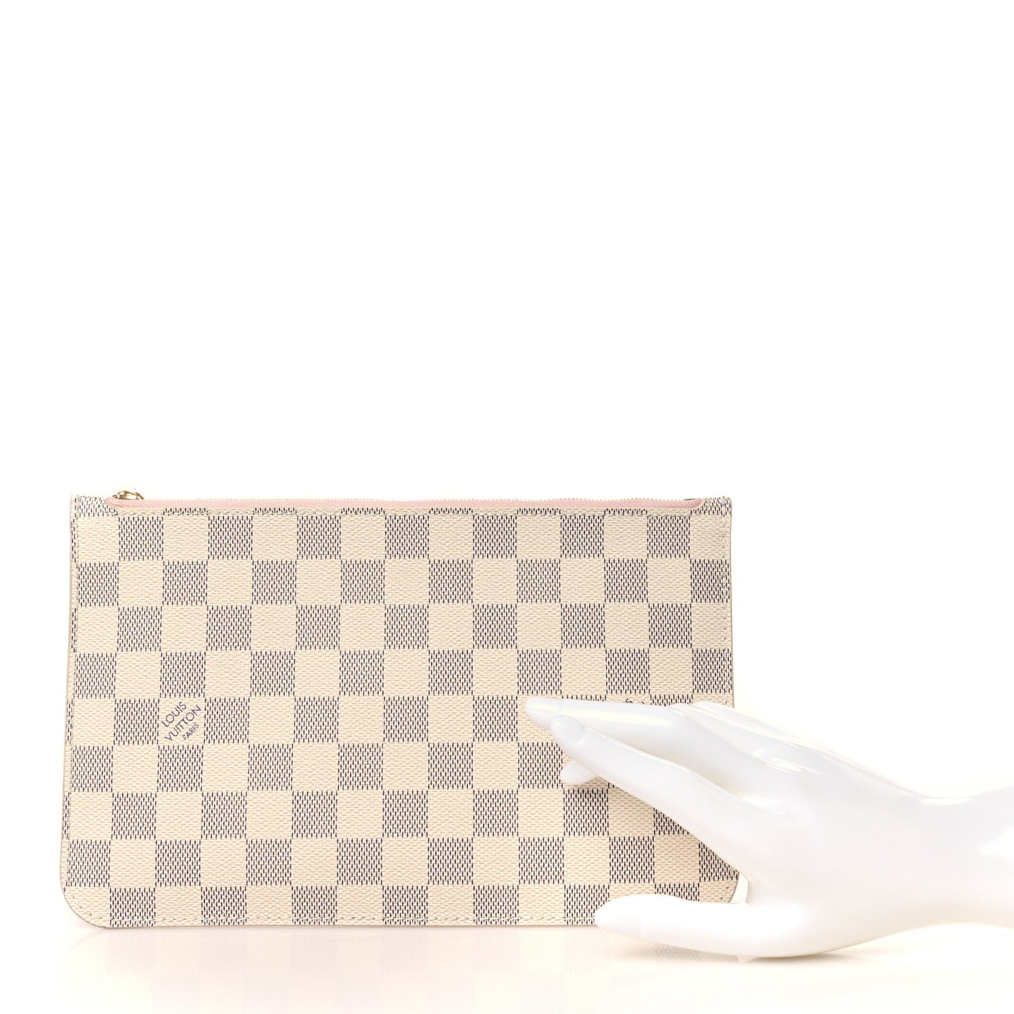Damier Azur Neverfull MM GM Pochette Rose Ballerine