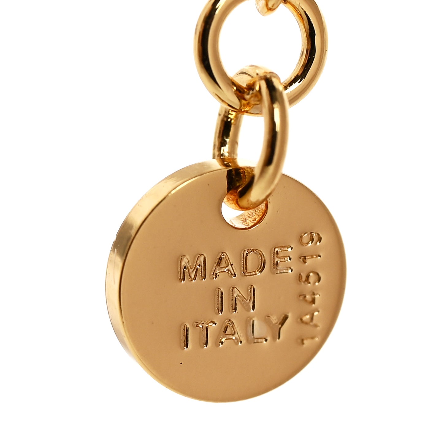 Metal Crystal F is Fendi Bracelet Gold