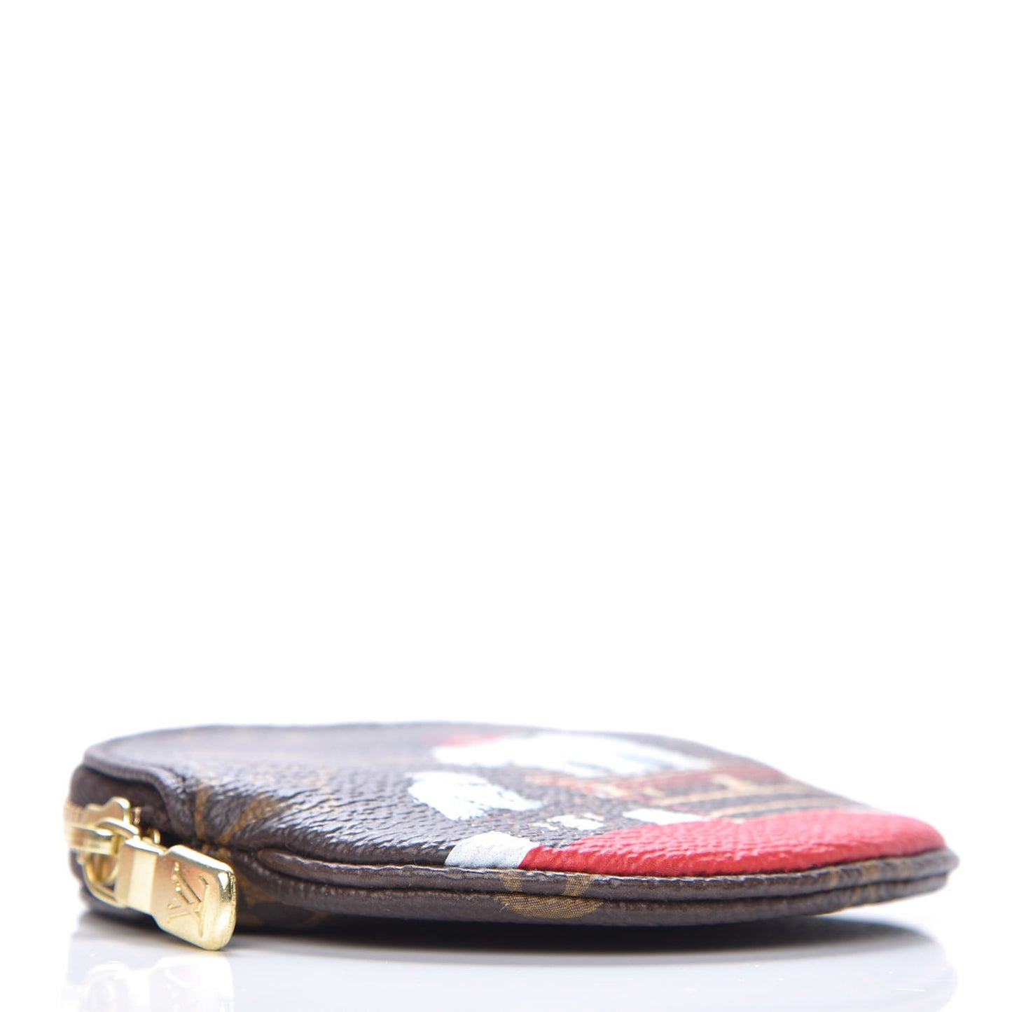 Monogram 2017 Christmas Animation Round Coin Purse