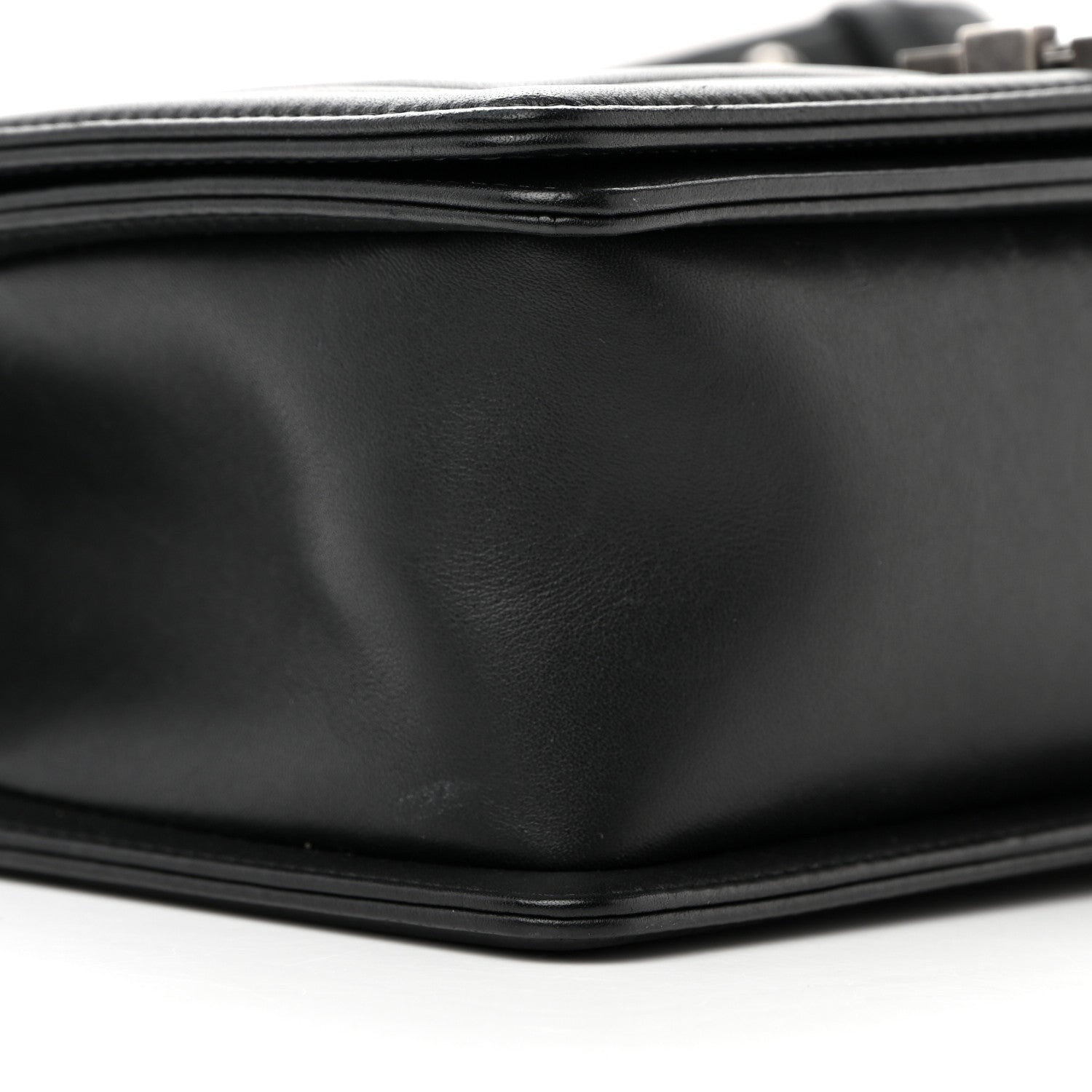 Chanel Calfskin Quilted Medium Boy Flap Black 9 of 13