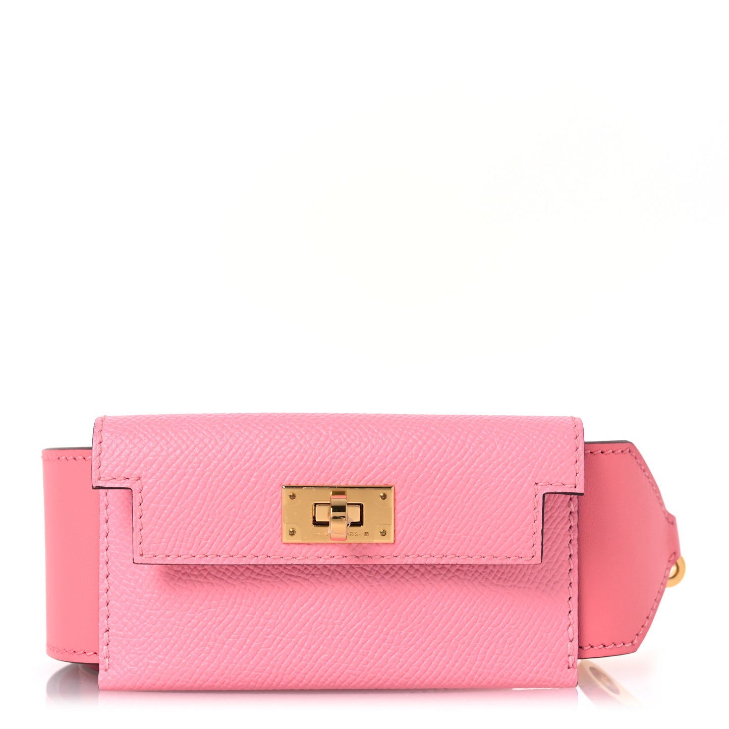 Swift Epsom Pocket Kelly Shoulder Strap Rose Azalee Rose Confetti