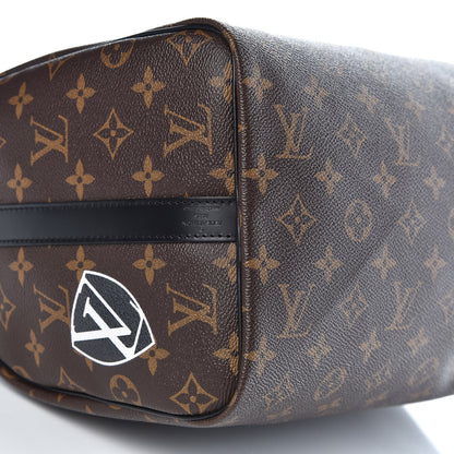 Louis Vuitton Monogram My World Tour Speedy Bandouliere 30 Black 8 of 9