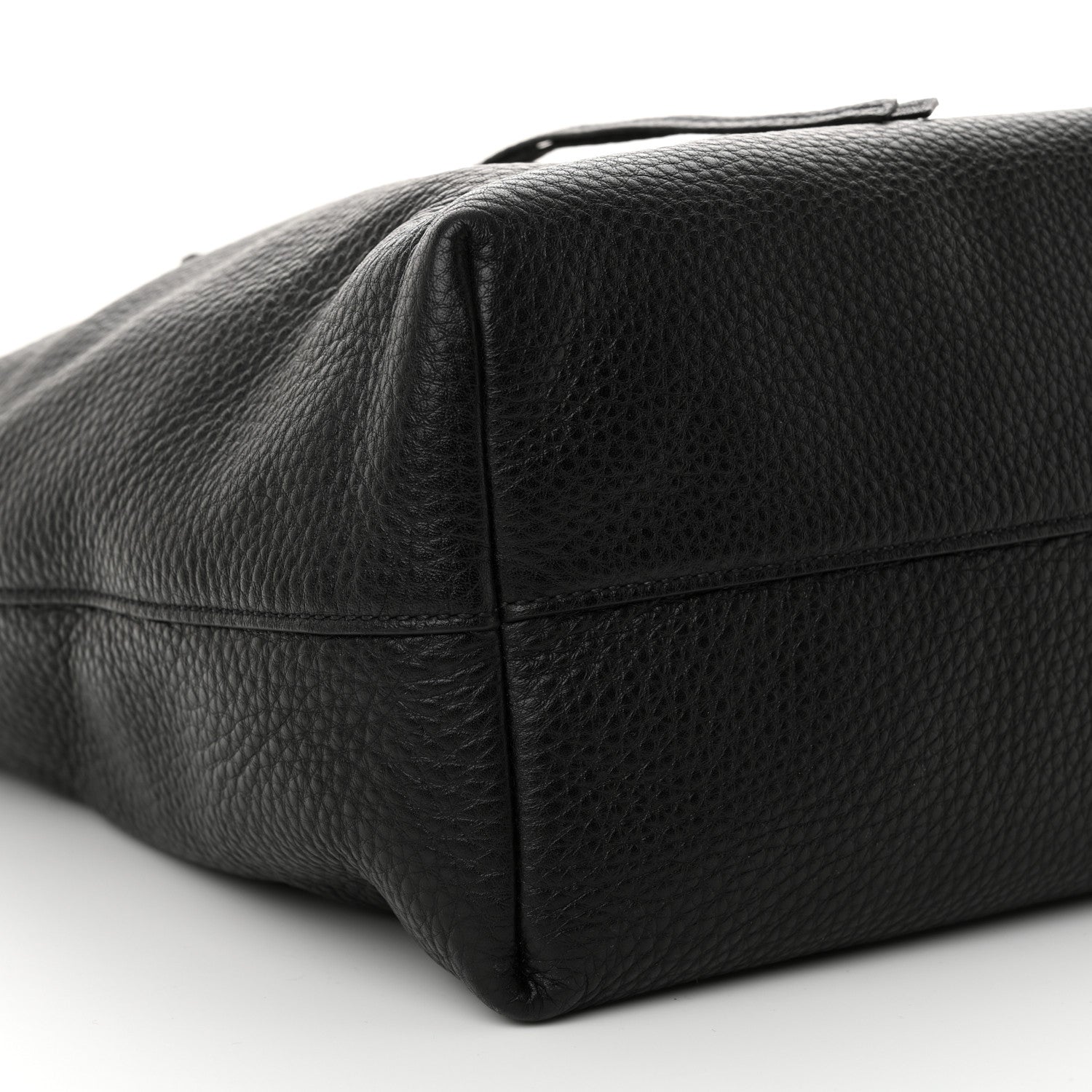 Prada Vitello Daino Shopping Tote Black 8 of 9
