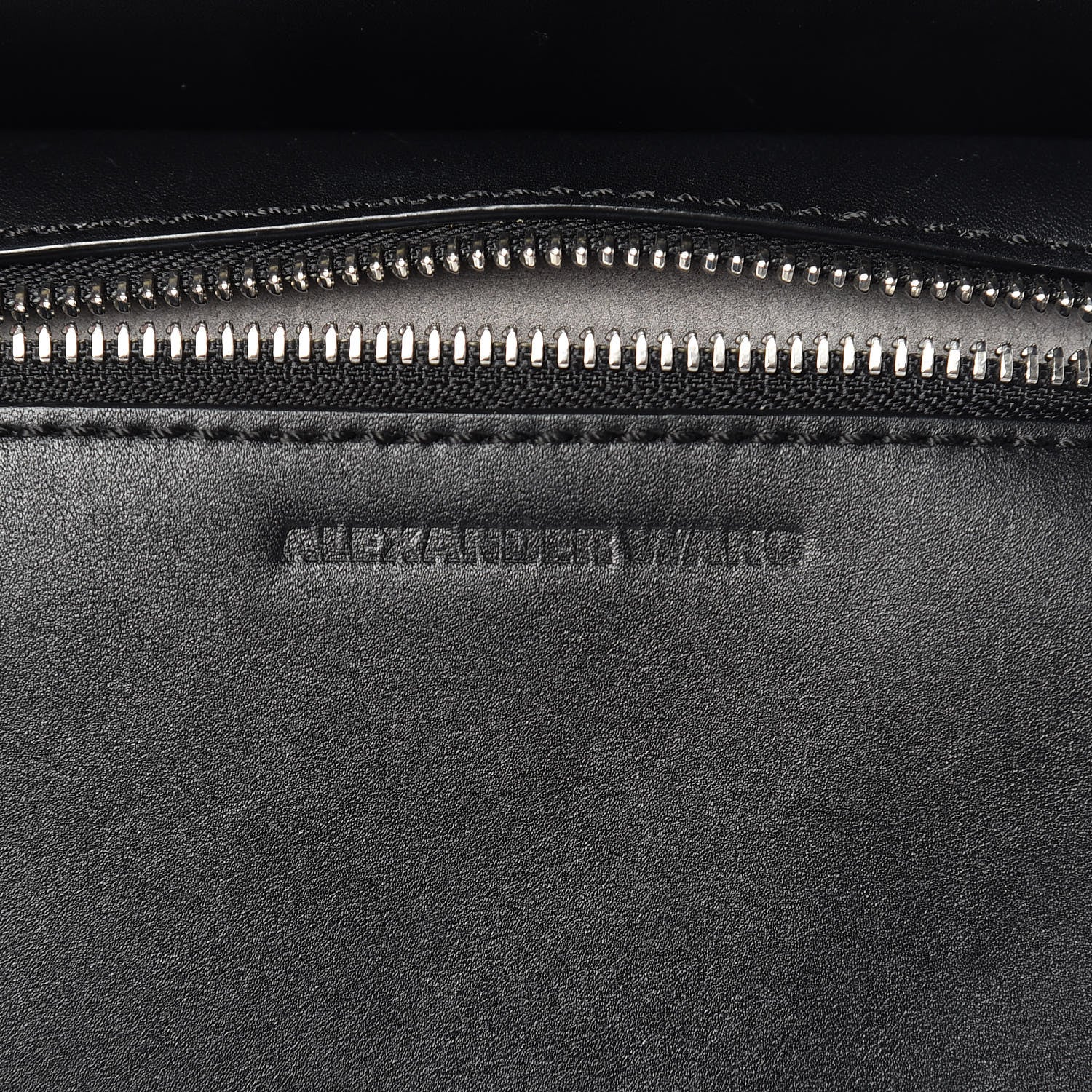 Alexander Wang Lambskin Small Eyelets Marion Tote Black Silver Hardware 7 of 11