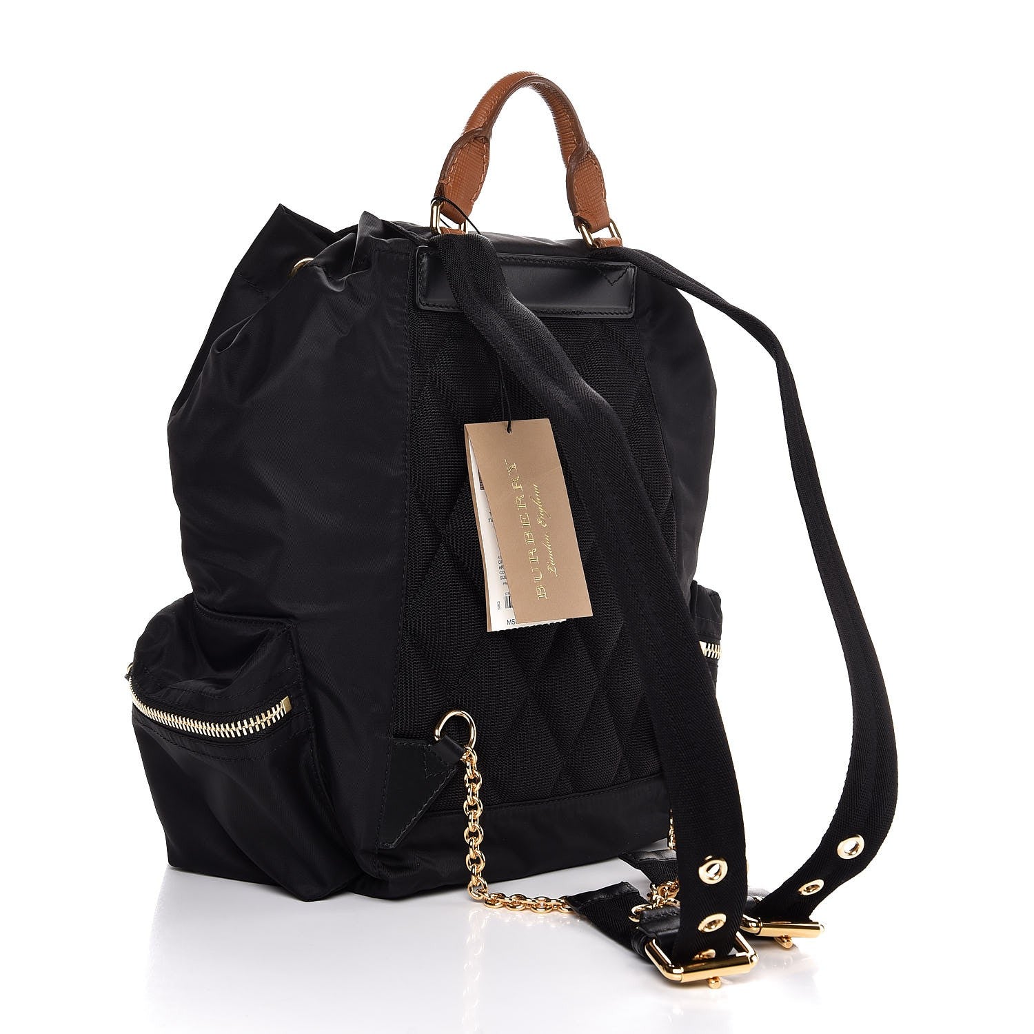 Burberry Nylon Medium Rucksack Backpack Black 3 of 7