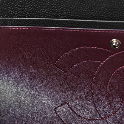 Chanel Caviar Quilted Jumbo Double Flap Black 10 of 10