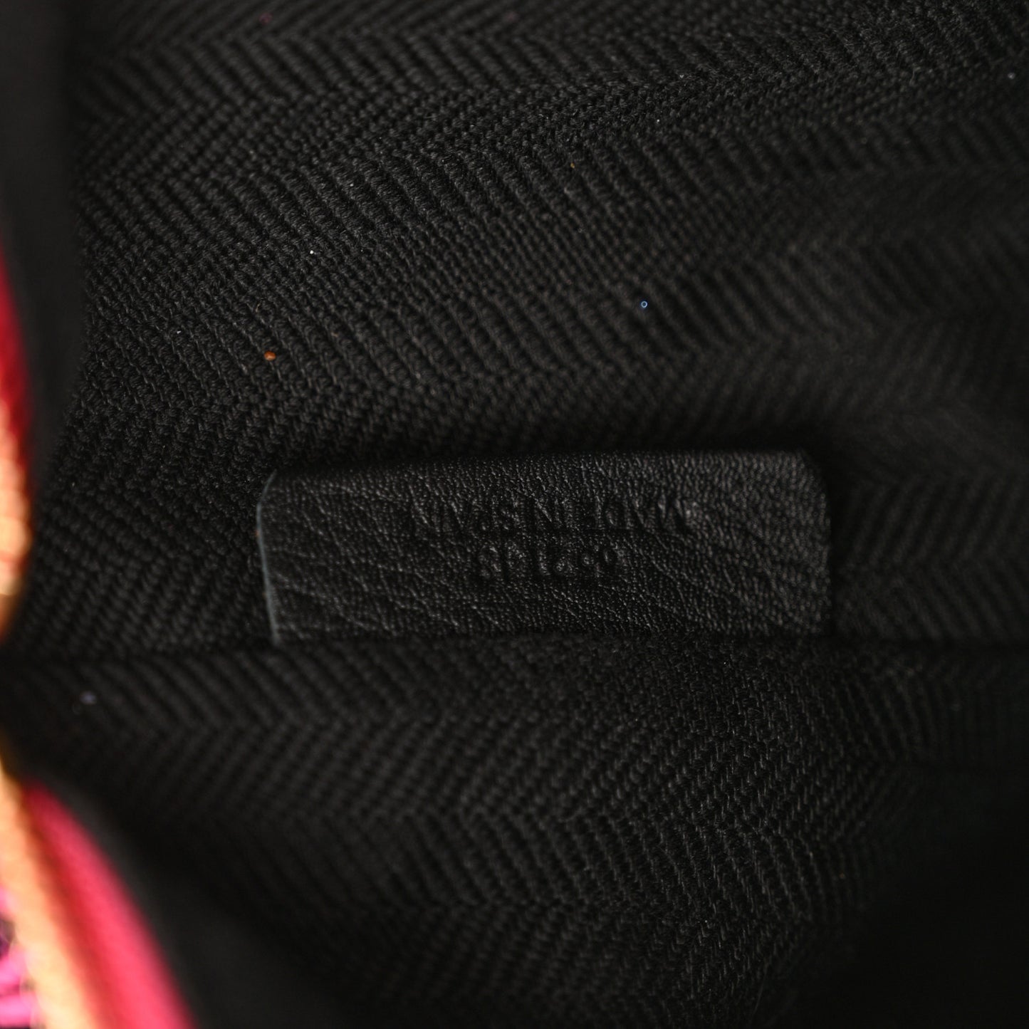 Jacquard Anagram Calfskin Small Cubi Bag Pink