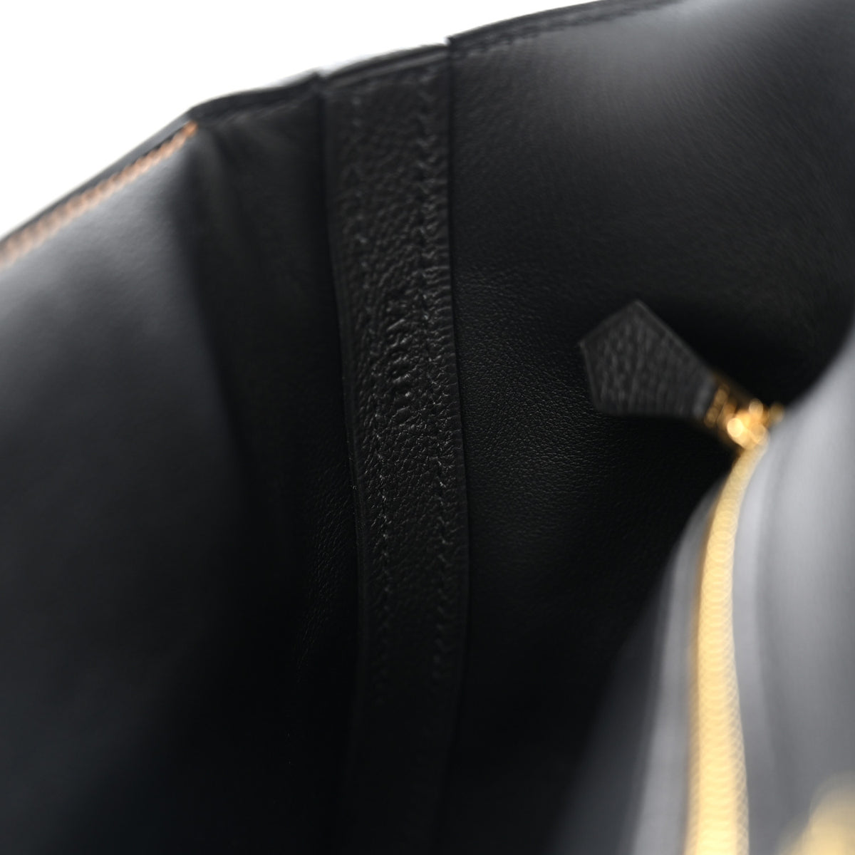 Hermes Togo Matte Alligator Swift Touch 24/24 29 Black Nata Gold 7 of 11
