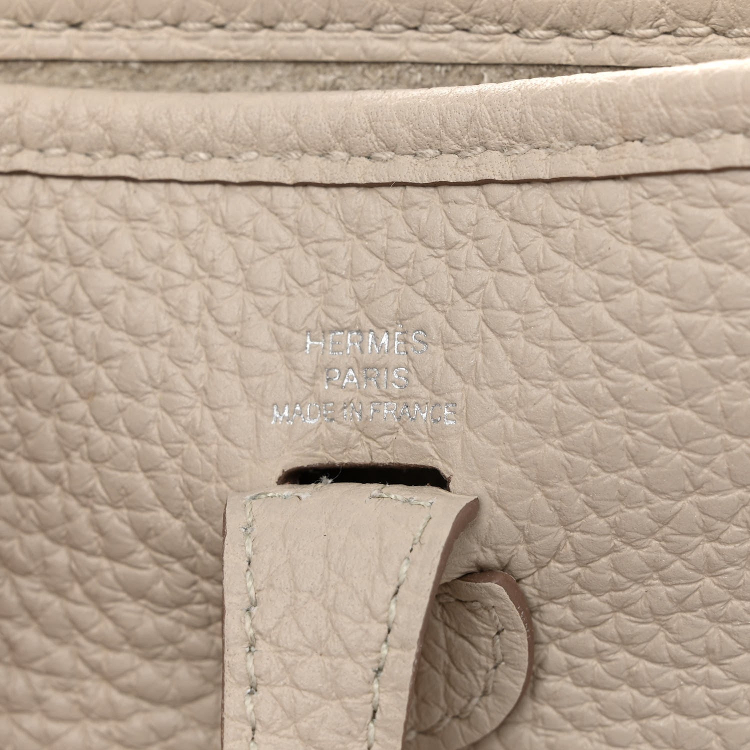 Hermes Taurillon Clemence Amazone Evelyne TPM Beton 6 of 10