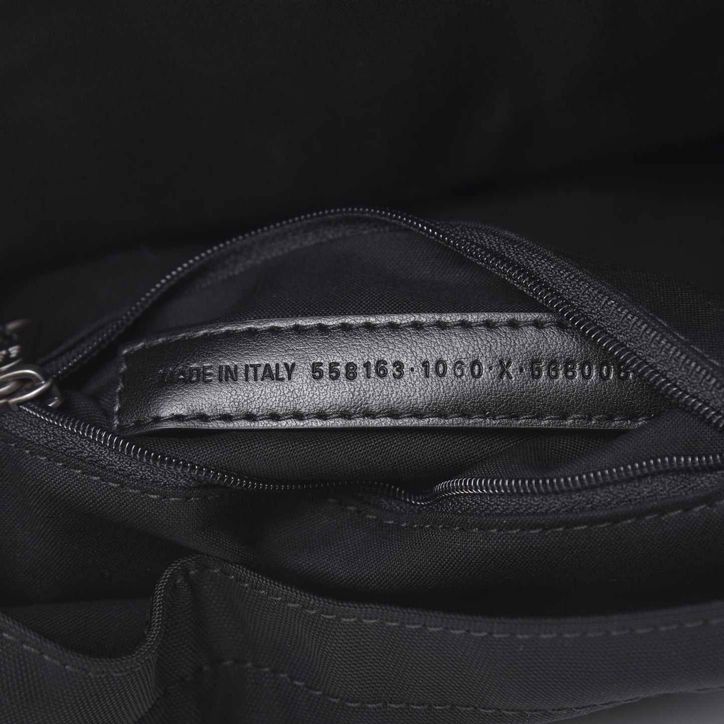 Nylon Embroidered You Are The World Explorer Backpack S Black
