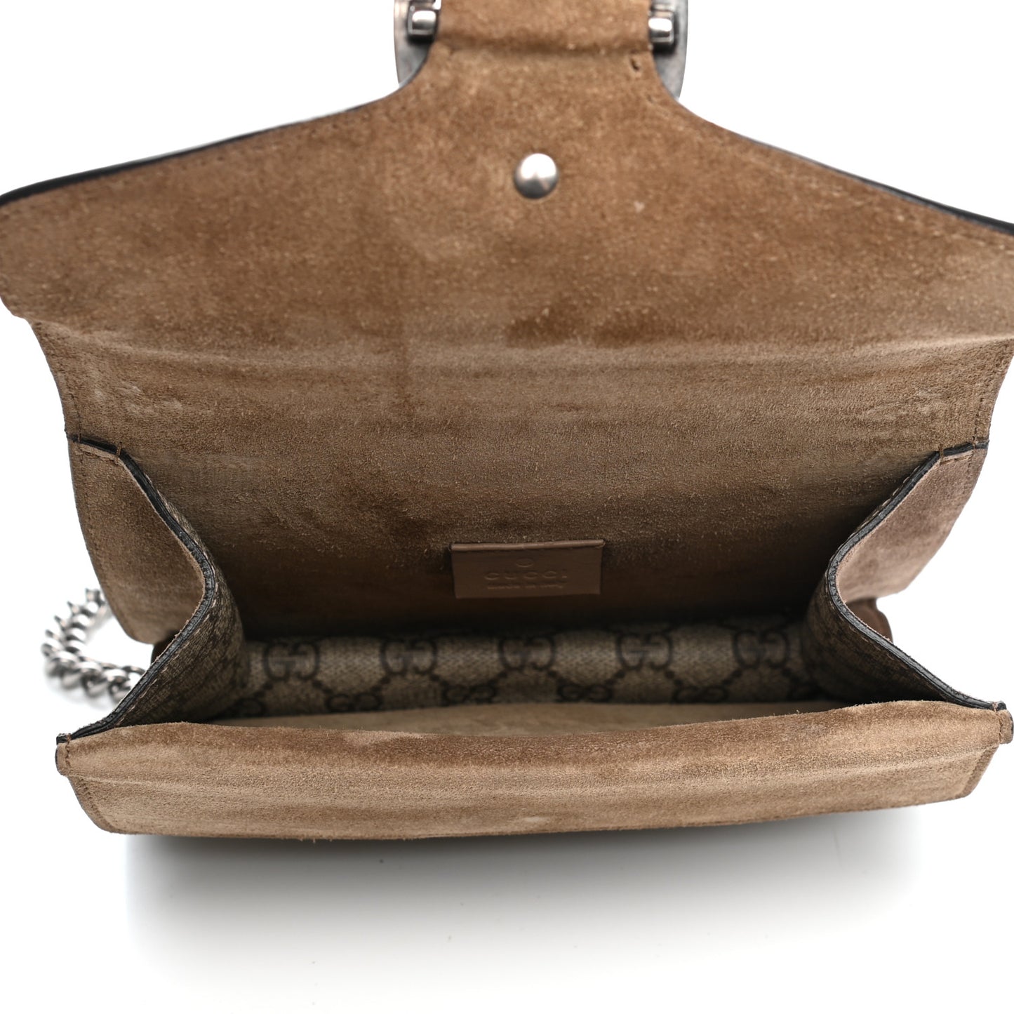 GG Supreme Monogram Mini Dionysus Shoulder Bag Taupe