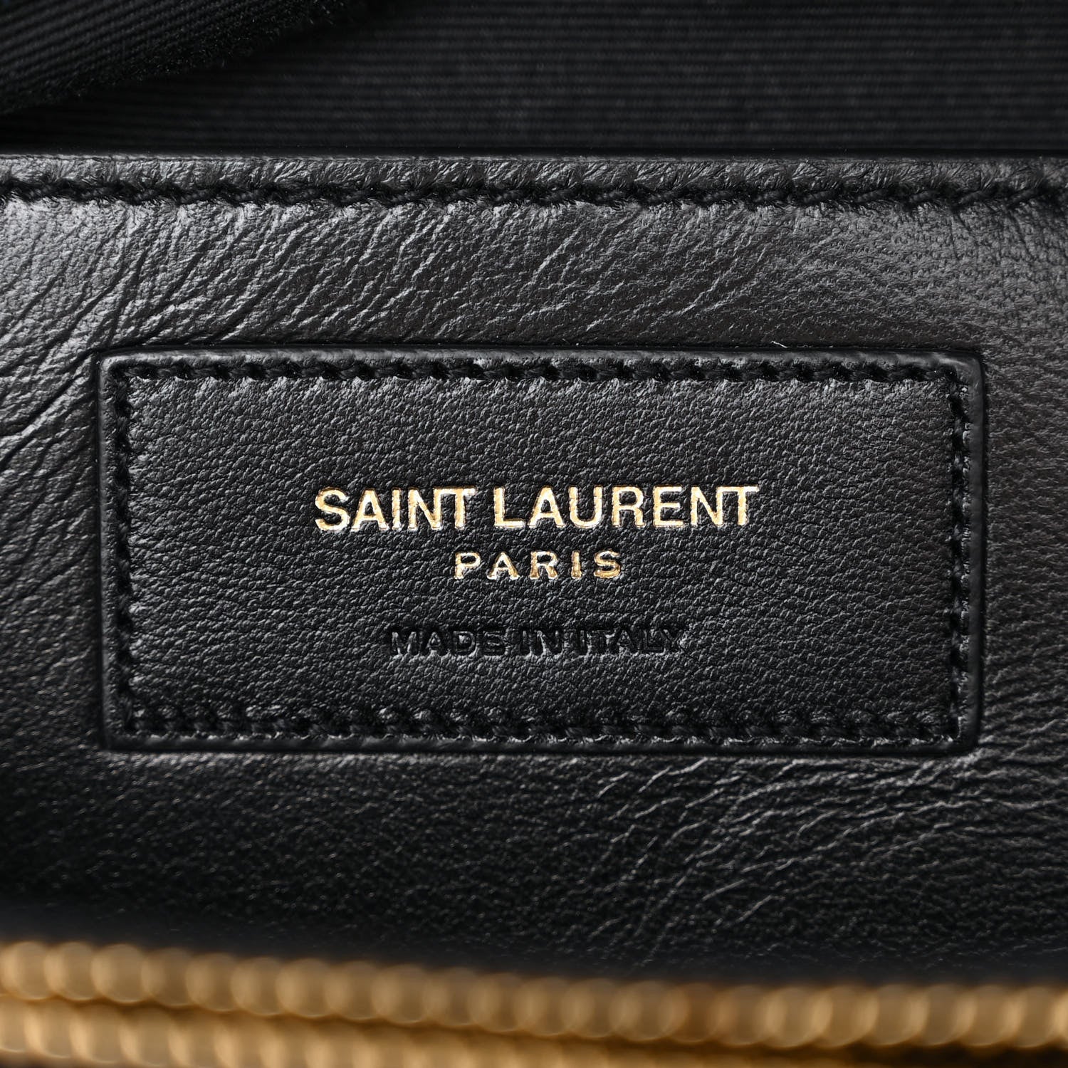 Saint Laurent Suede Mixed Matelasse Triquilt Large Monogram Envelope Satchel Navy Blue 7 of 11