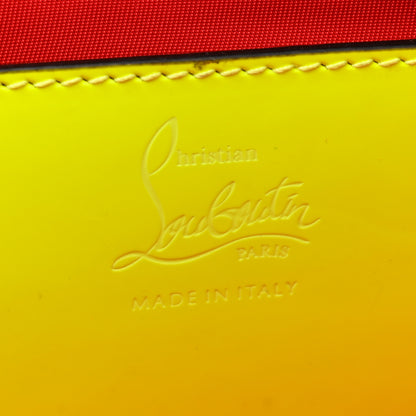 Christian Louboutin Calfskin Spiked ParisnycBelt Bag Fluo Yellow 6 of 10