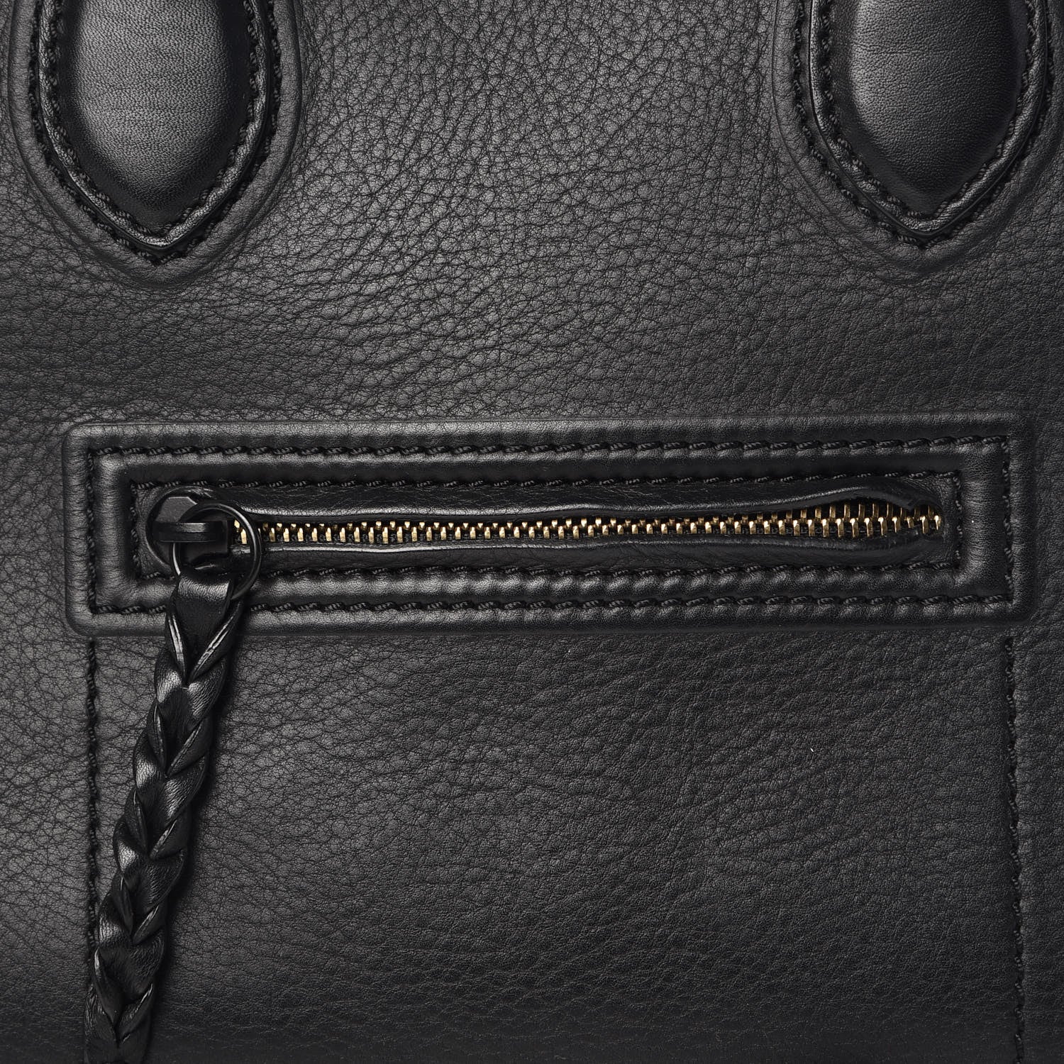 Celine Supple Calfskin Medium Phantom Luggage Black 11 of 22