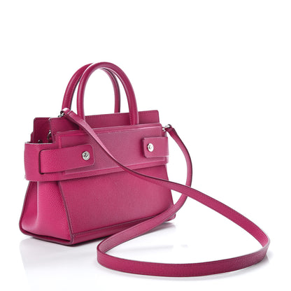 Givenchy Grained Calfskin Mini Horizon Satchel Fushia 3 of 22