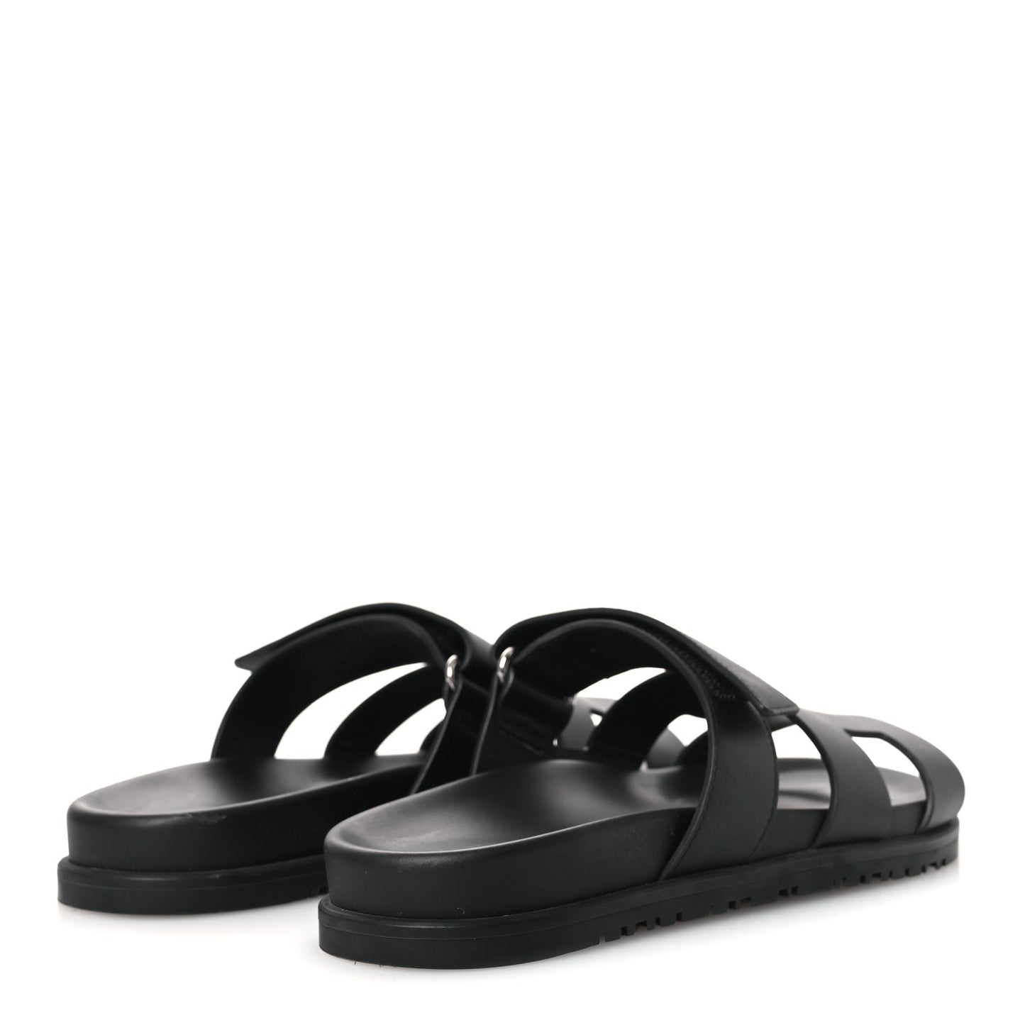 Calfskin Womens Chypre Sandals 38 Black