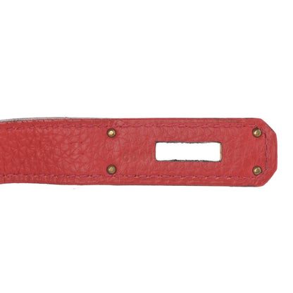 Hermes Togo Birkin 35 Rouge Casaque 7 of 18