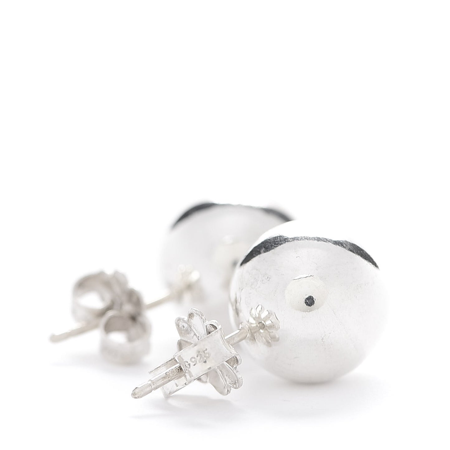 Sterling Silver 10mm HardWear Ball Earrings