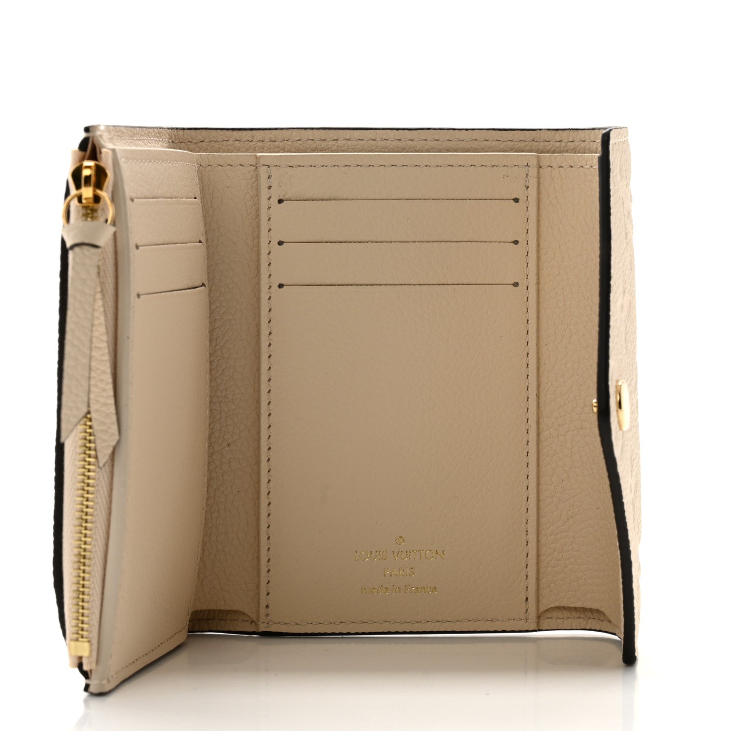 Louis Vuitton Empreinte Victorine Wallet Cream 5 of 7