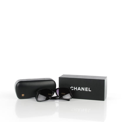 Chanel Acetate CC Bow Sunglasses 5171 Black Red 7 of 7
