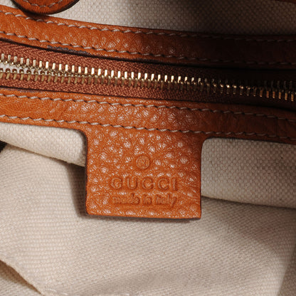 Gucci Leather Heritage Medium Shoulder Bag Light Tobacco 6 of 8
