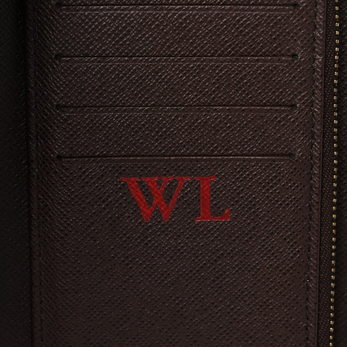 Damier Ebene Zippy Compact Wallet
