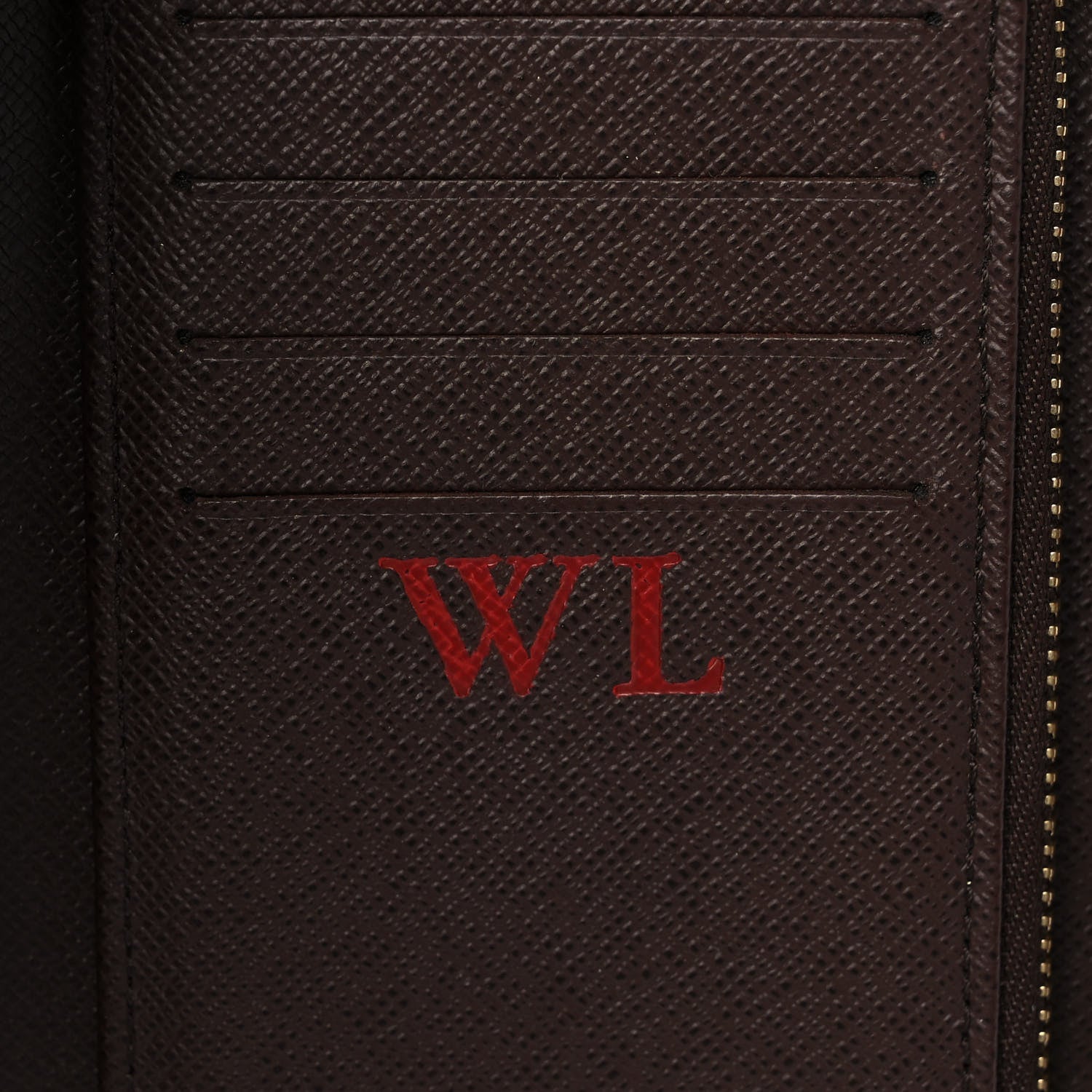 Louis Vuitton Damier Ebene Zippy Compact Wallet 8 of 12