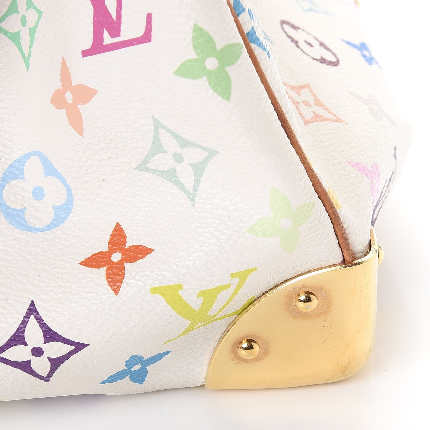 Louis Vuitton Monogram Multicolor Speedy 30 White 10 of 18