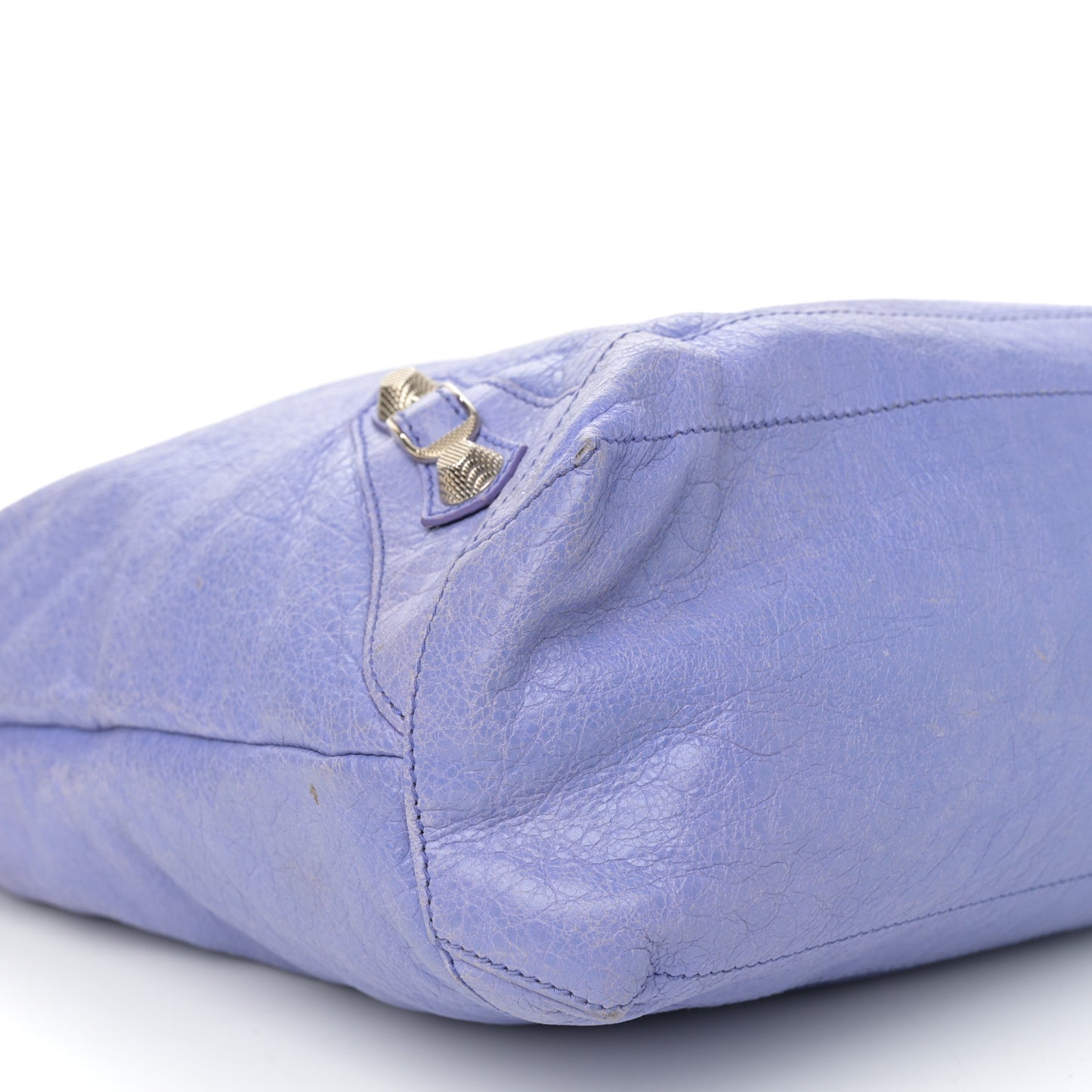 Agneau Giant 12 Silver Hardware Day Hobo Mauve Light Mauve