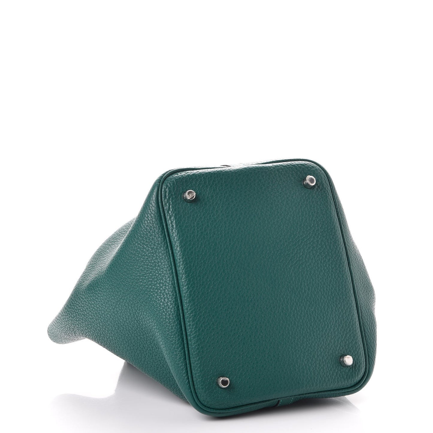 Taurillon Clemence Picotin Lock 22 MM Malachite