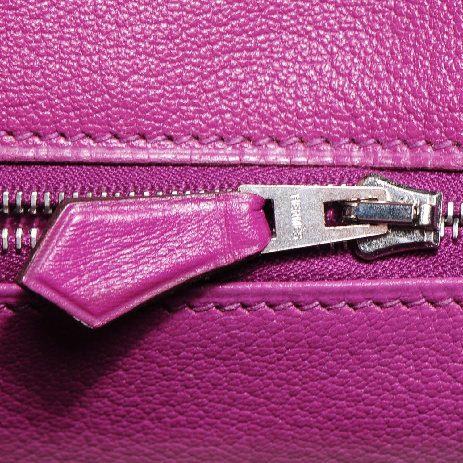 Hermes Box Bi-Color Birkin 30 Raisin Cyclamen 15 of 26