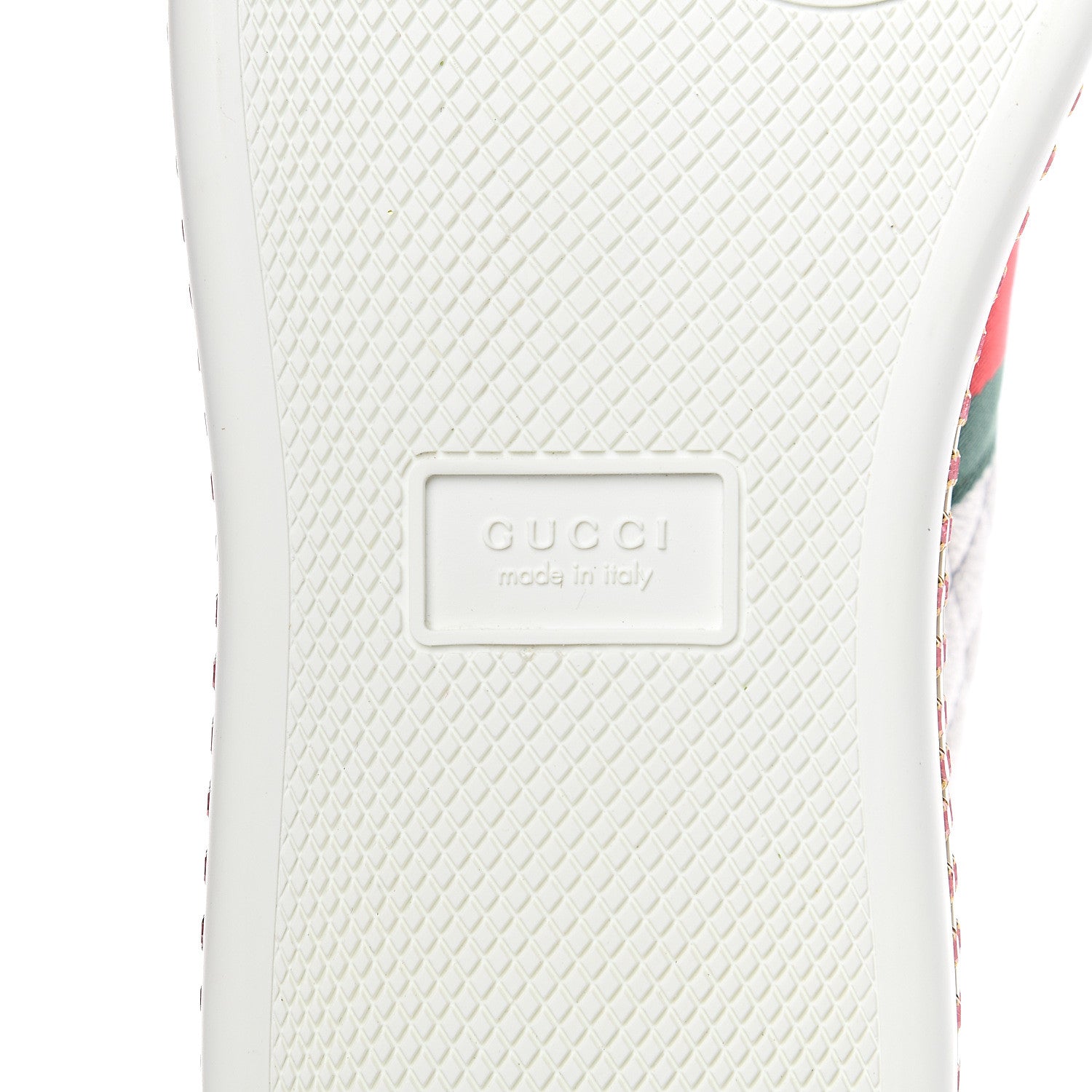 Gucci Laminated Nappa Crystal Web Bee Embroidered Trapuntata Womens Ace Platform Sneakers 40 Argento 7 of 8