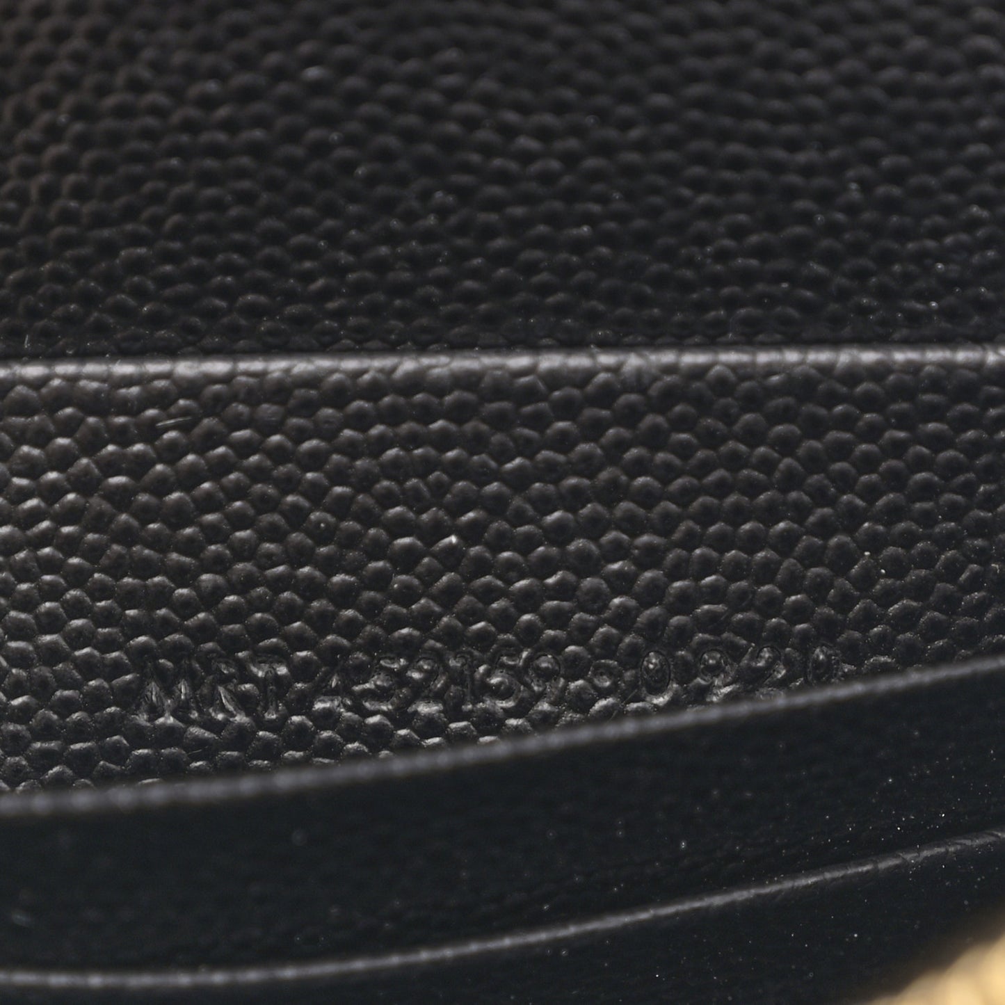 Grain De Poudre Classic Monogram Kate Tassel Chain Wallet Black