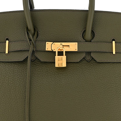 Hermes Togo Birkin 35 Vert Veronese 8 of 10