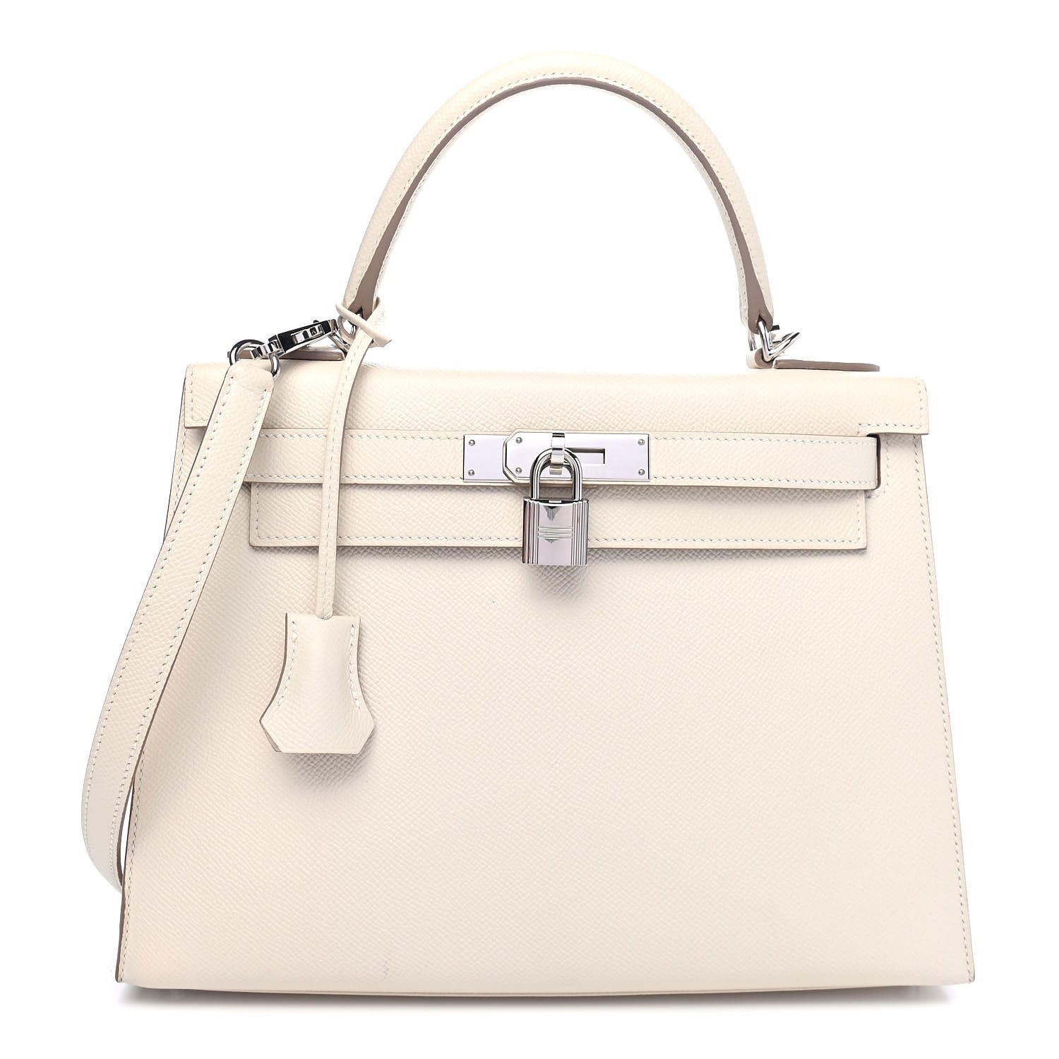 Hermes Epsom Kelly Sellier 28 Craie 1 of 11